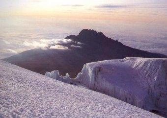 Mawenzi peak seen from Uhuru